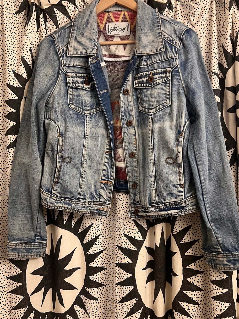 Velvet Light Blue Washed Denim Jacket